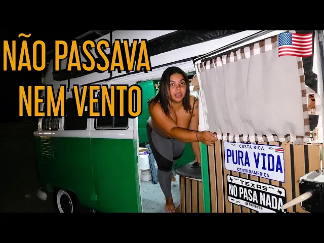 Rotina e perrengues na viagem de kombi nos eua passando por Connecticut